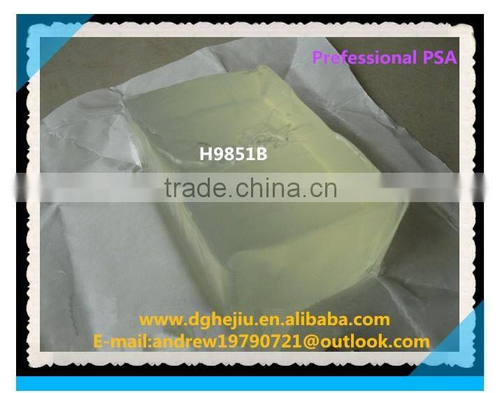 Medical nonwoven elastic cohesive bandage hot pressure glue block