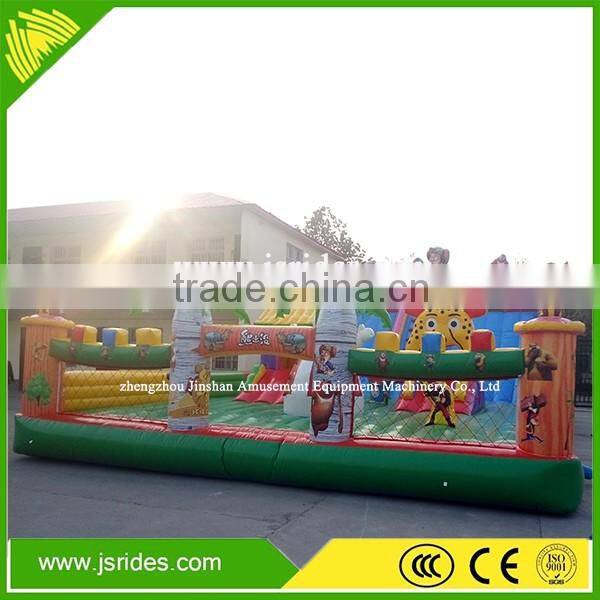 hot sale custom children inflatable ride inflatable indoor trampoline for sale