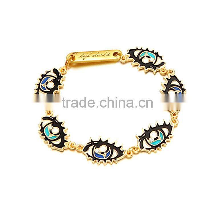 2015 Hotting sale eye bracelet , superstar eye bracelet women eye bracelet jewelry