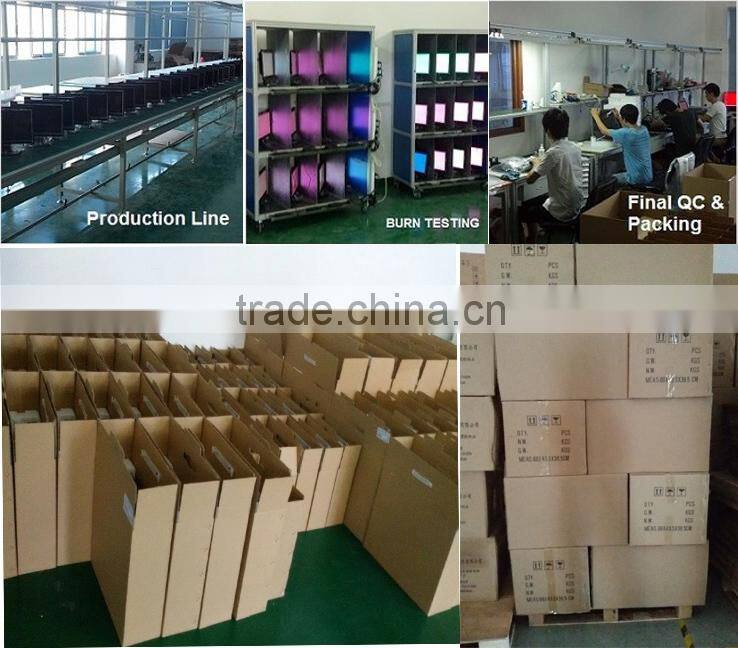 7'' material lcd monitor with VGA , CVBS , Audio input