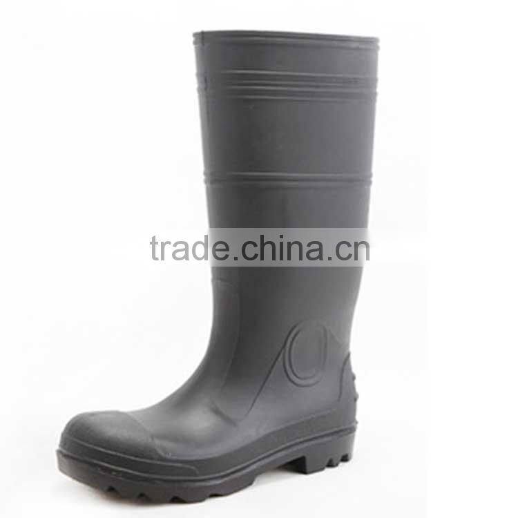 100% pvc waterproof lightweight rain boot