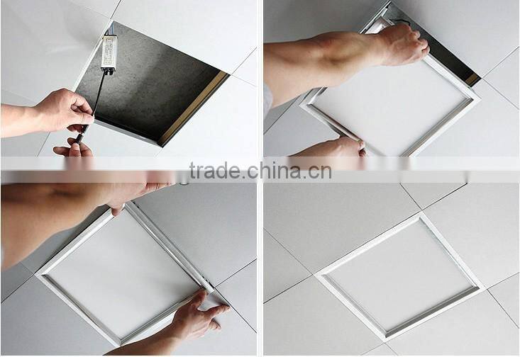 Ultra bright 18W square led panel light 1500lm white ceiling panel