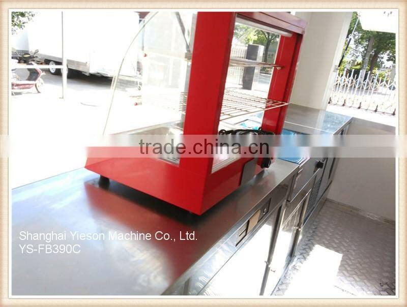 YS-FB390C Top Best Selling american food truck mobile kitchen car
