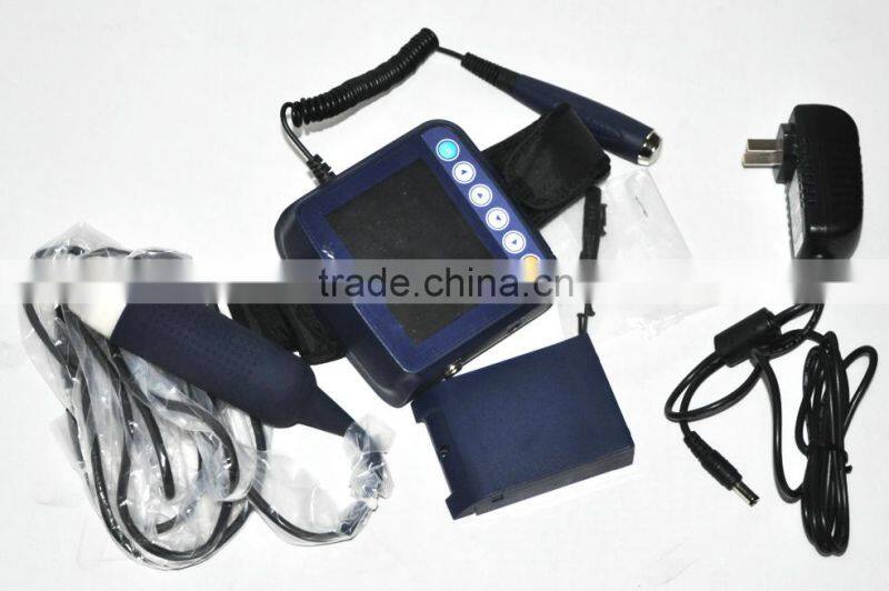 2015 Professional Veterinary ultrasound scanner vet animal use for pregnancy multi-frequency waterproof probe with Aluminum box