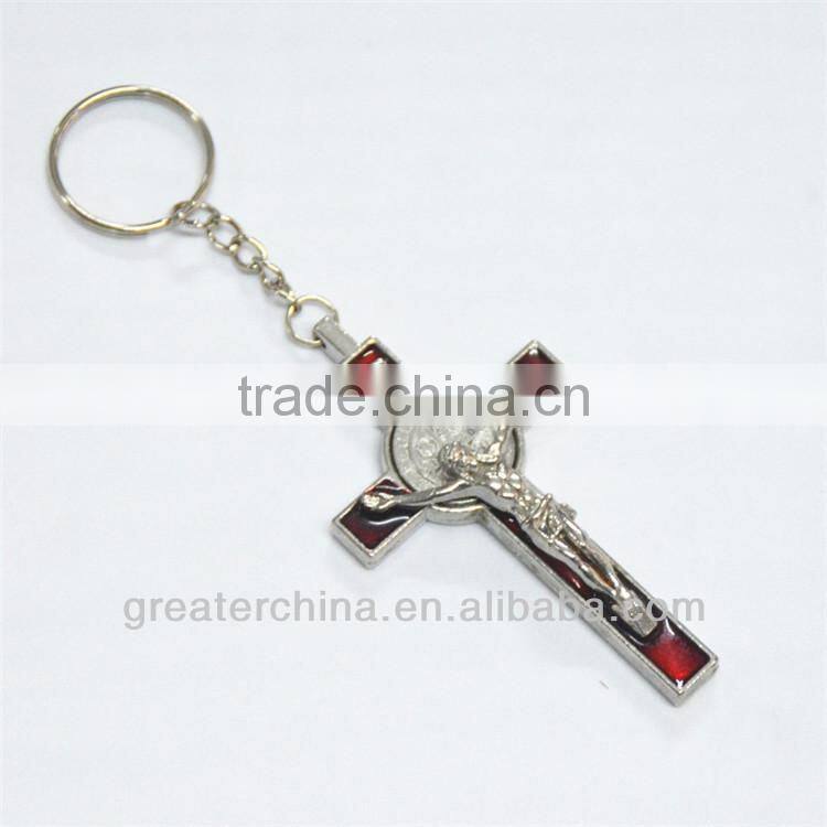 Metal Religious zinc alloy Keychain