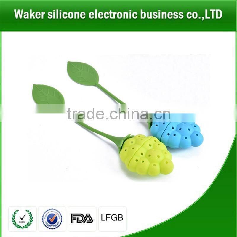 logo printed universal tea strainer