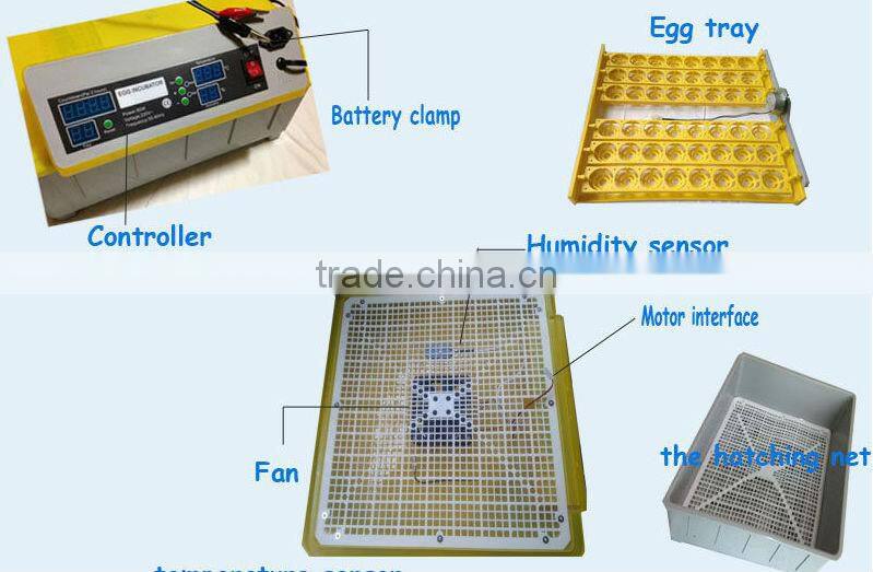 HHD CE approved 48 eggs incubator best-selling 48 eggs incubator/automatic mini incubator