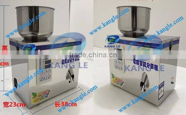 Semi-automatic Stainless steel weighing 10 -999 grams table type filling mchine