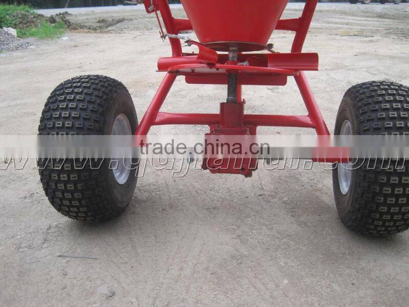 650LBS Tow behind ATV fertilizer spreader