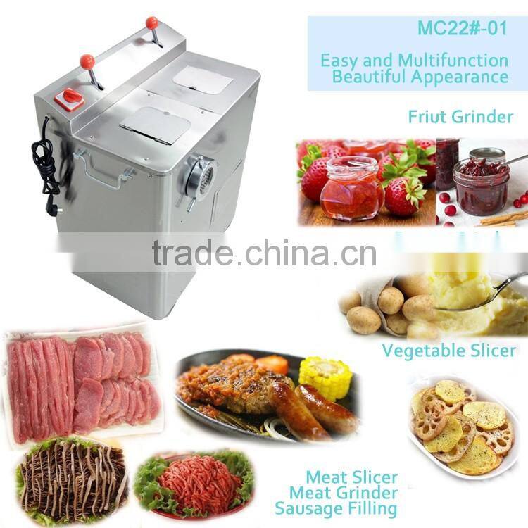 Industrial Sausage Machine Fresh Meat Mincer/Grinder/Slicer