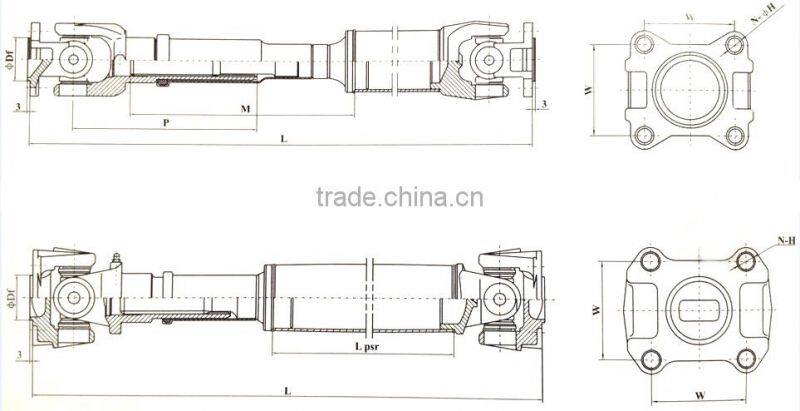 High quality Auto drive shaft assy for hyundai getz