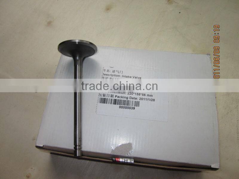 C6121 shanghai diesel engine intake valve 6N9915, shanghai diesel engine parts
