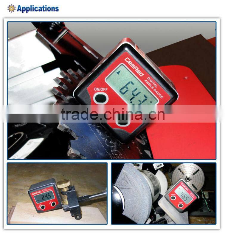industrial machine tools digital protractor measuring angles