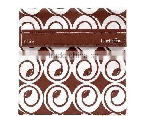 Reusable Mealtime Color Sandwich and Snack Bag