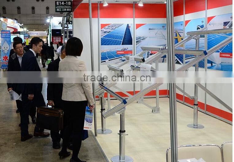 Galvanized perforated Square tube for Solar photovoltaic stents/Solar Stand / solar mounting bracket 60x60