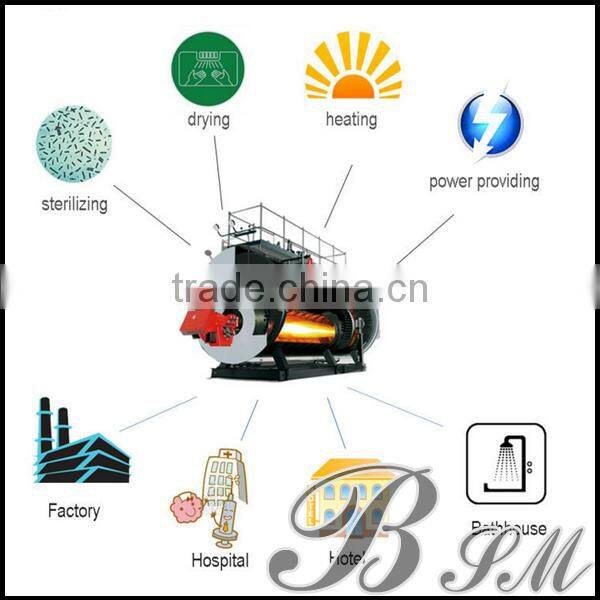 Large capacity burner biomass pellet machine for factory using