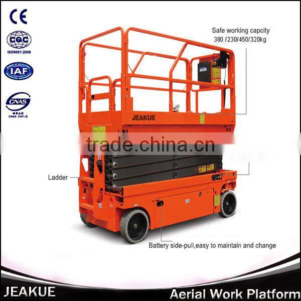 Full Electric Self propelled Scissor Aerial electric Work Platform