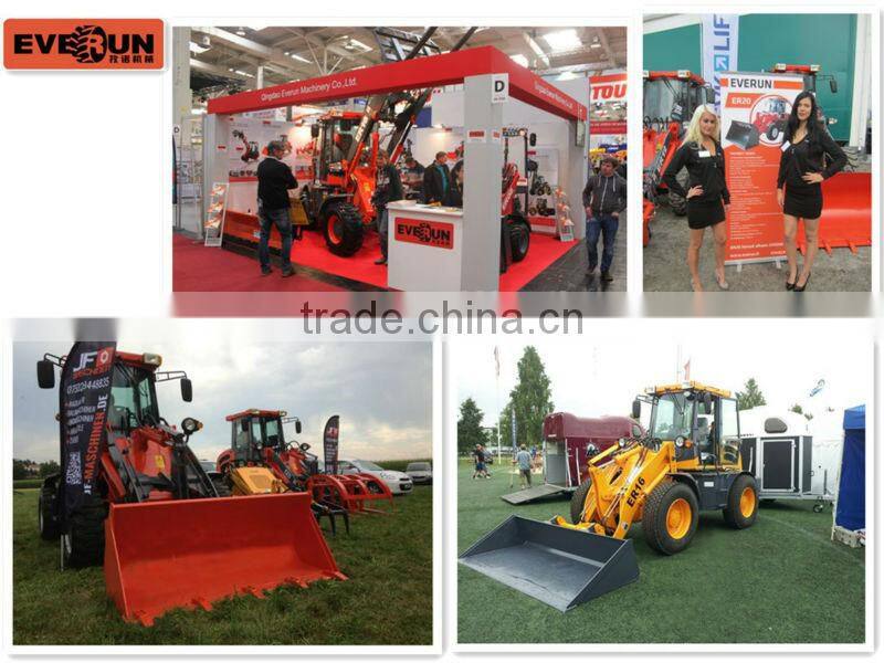 Everun ER20 CE Approved Wheel Loader with Log Grapple