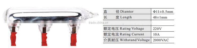 Daier High Quality 10A 220VAC 3Pins MS-301 Mercury Tilt Switch