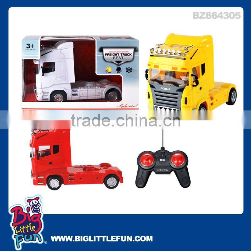 4 channels remote control toy truck,trailer truck toy