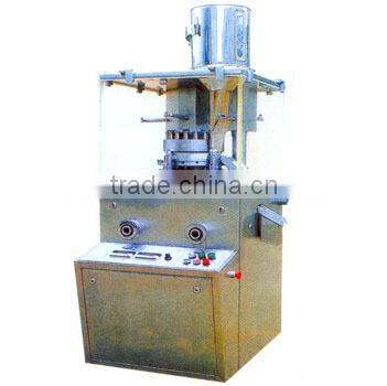 Single pressure type automatic rotary tablet press