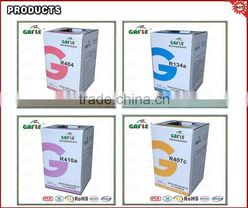 refrigerant gas r134a for air conditioner