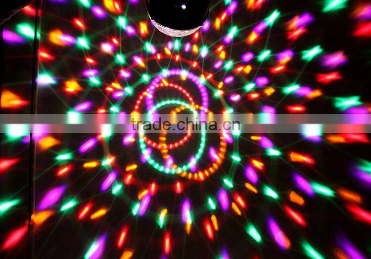 Sound control laser LED stage light color changing automatically stage light led star master