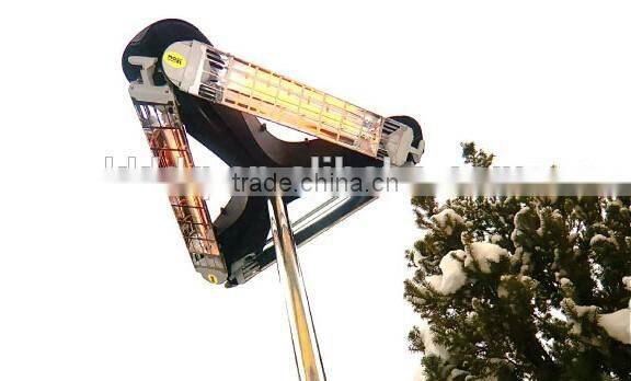 Infrared heating lamp for industry heating process