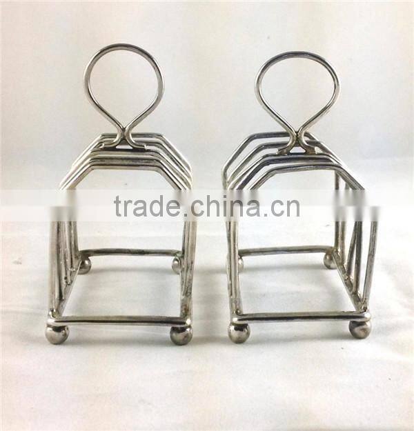 Wire Grid Table Top Business Card Display Rack