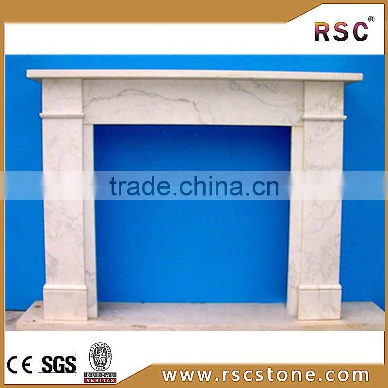 good quality of marble electric fireplace
