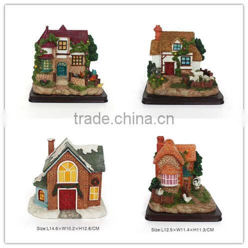 2015 New Coming Christmas Miniature Model House
