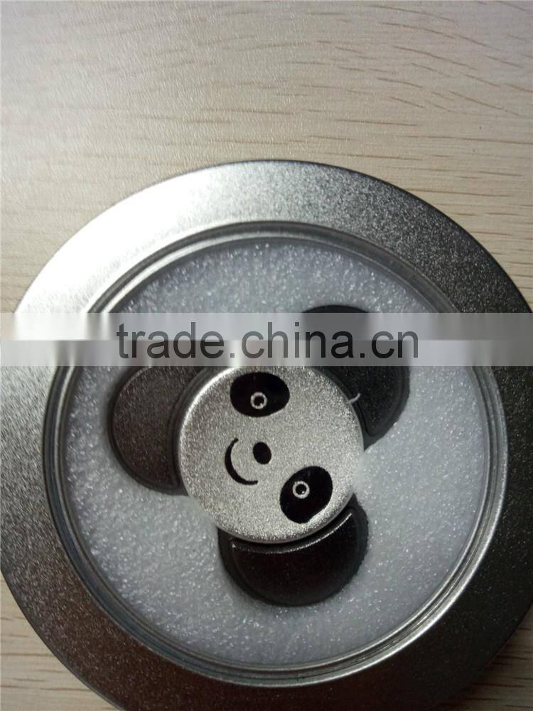 Chinese Panda Metal Spinner Toy, hand spinner finger Gyro toys