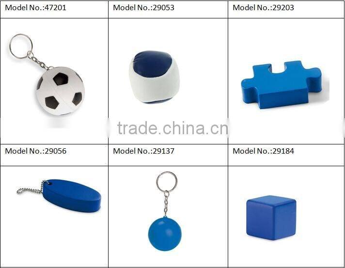 Anti foam custom PU soccer releasing stress ball