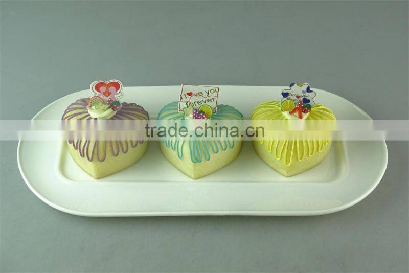 2016 New Cake And Fruit Plate With Low Price, Ceramic White Dinner Plate For Wholesale
