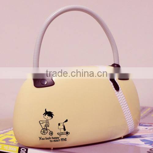 Supply Creative fashion handbag bag lamp / LED Rechargeable Lamp --pink