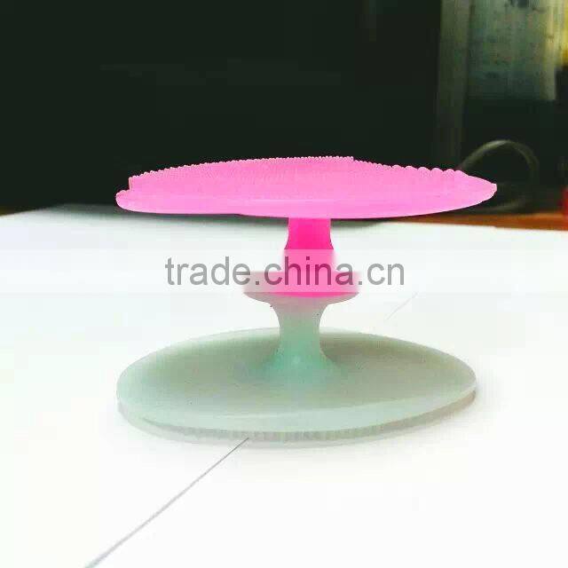 Soft & smooth mini silicone face cleaning brush