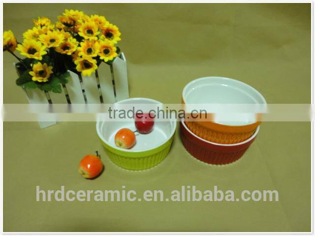 New Product colorful sugar bowl,stoneware pudding bowl,ceramic bowls