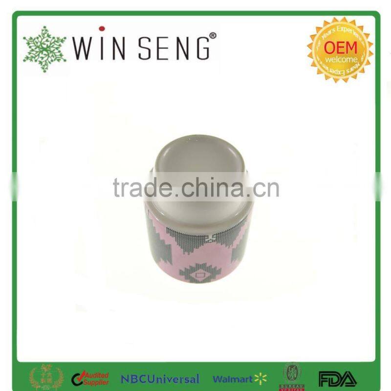 Fine drinkware ceramic coffee mug with ring