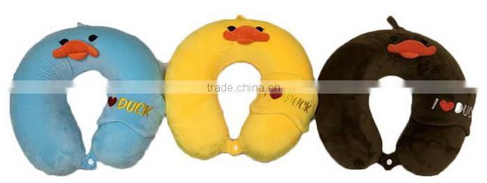 Soft Cartoon Travel Neck Pillow Set with Sleep Mask