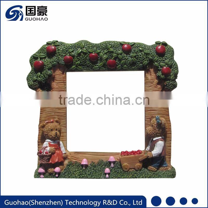 Fashion wedding decorations resin bear wall switch sticker