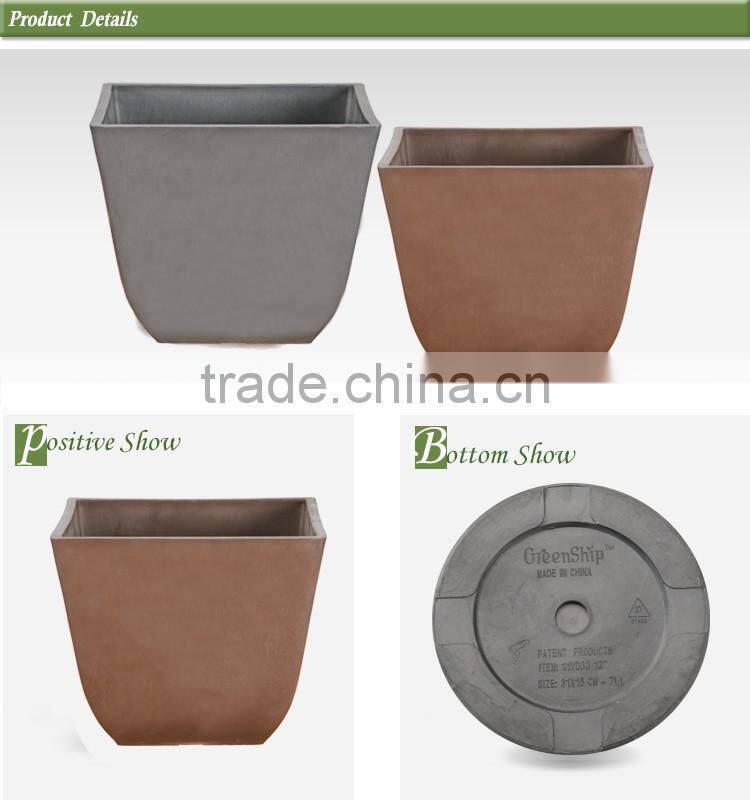 Garden Pot/20 years/new design/UV protection/decor for home/hotel/bar