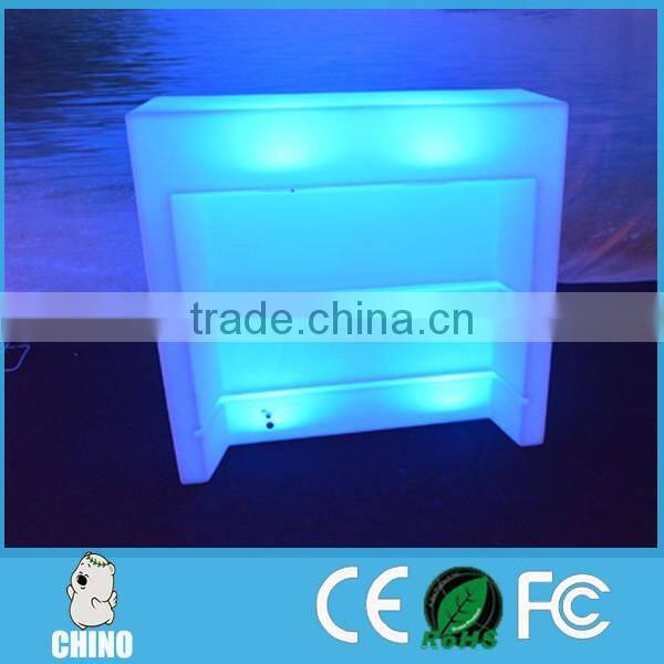 High Top LED Bar Counter Nightclub Bar Counter For event
