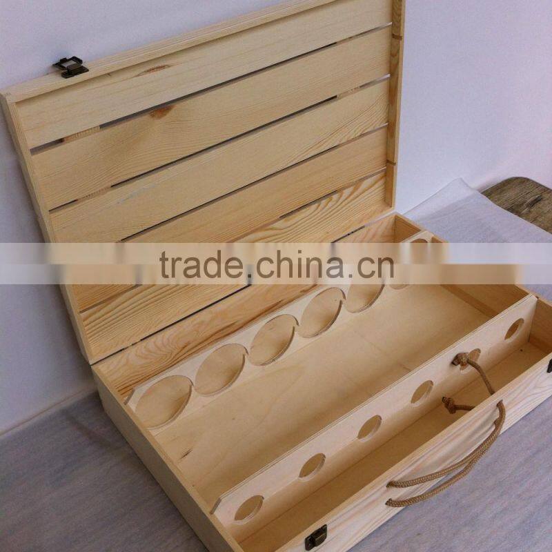 Fashionable Design Wooden Wine Box