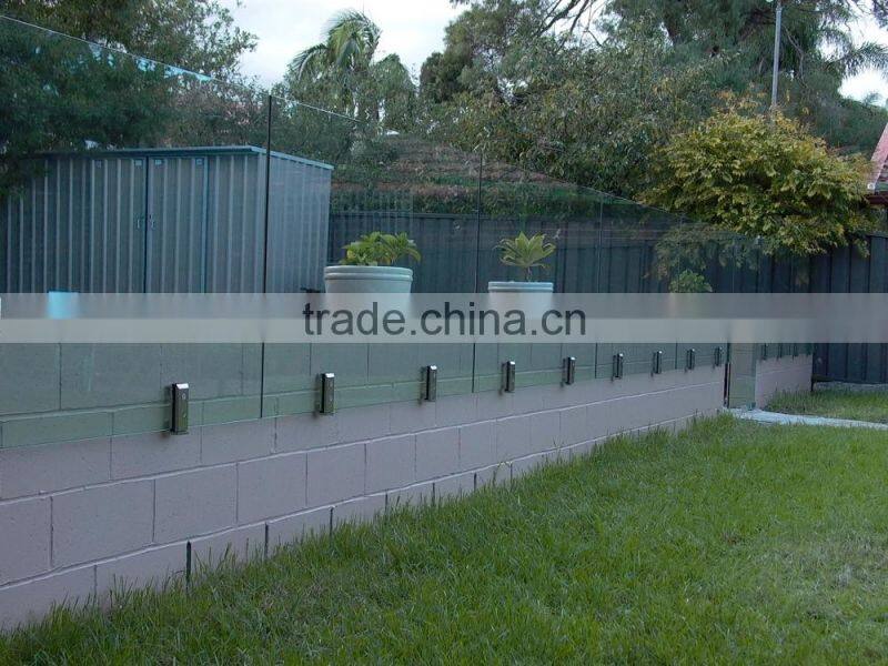 JINXIN stainless steel railing design spigot_mini post balcony for glass pooling fence