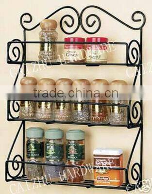 kitchen cabinets wall mounted spice racks