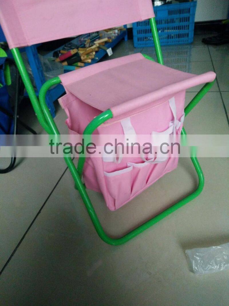 garden tools set with chair
