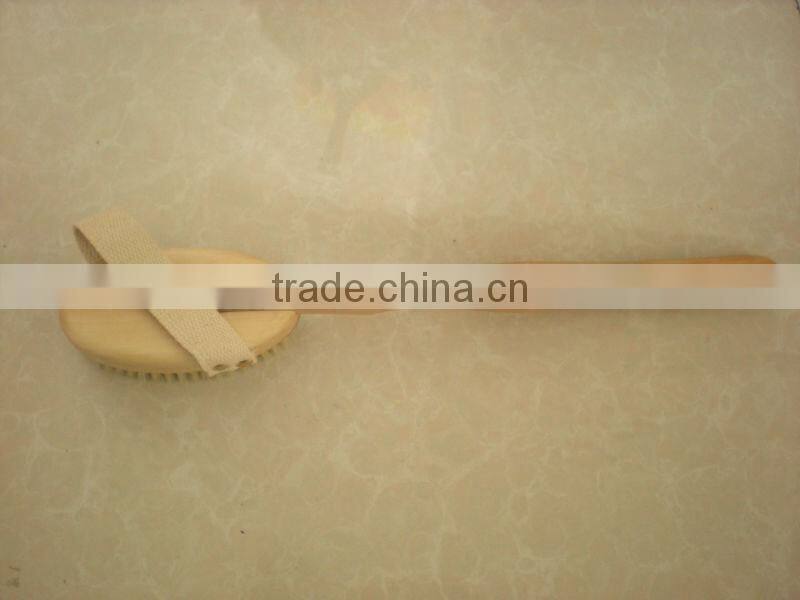 wooden bath brush
