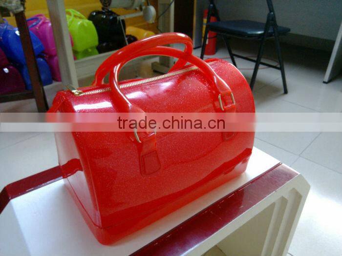 Fancy girls' PVC candy bag| shopping bag| cosmetic bag