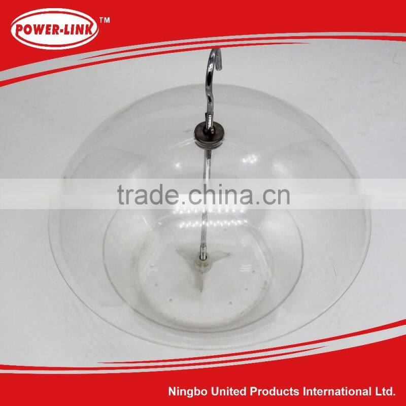 outdoor garden Acrylic pet bird feeder