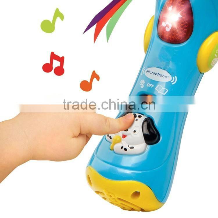 China Factory Kids Singing ProjectionToys Musical Instrument Toy Microphone